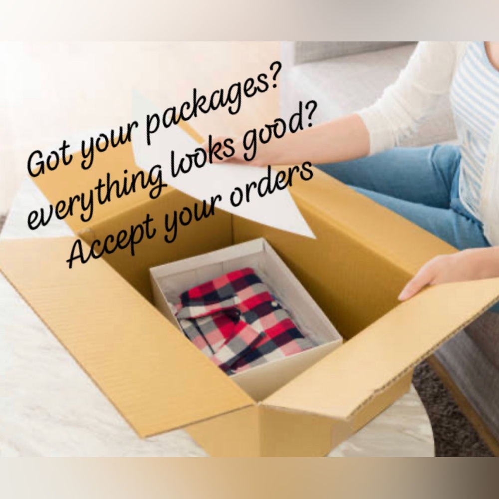 Please accept your orders when you receive them - Picture 1 of 4